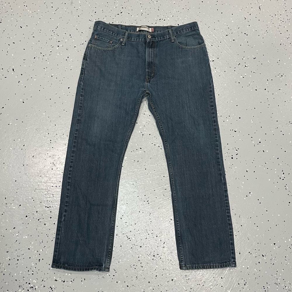 Levi’s 505 Straight Leg Mens Jeans 40x32 Medium Wash Denim